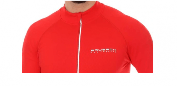 Bluza męska Brubeck Athletic czerwona