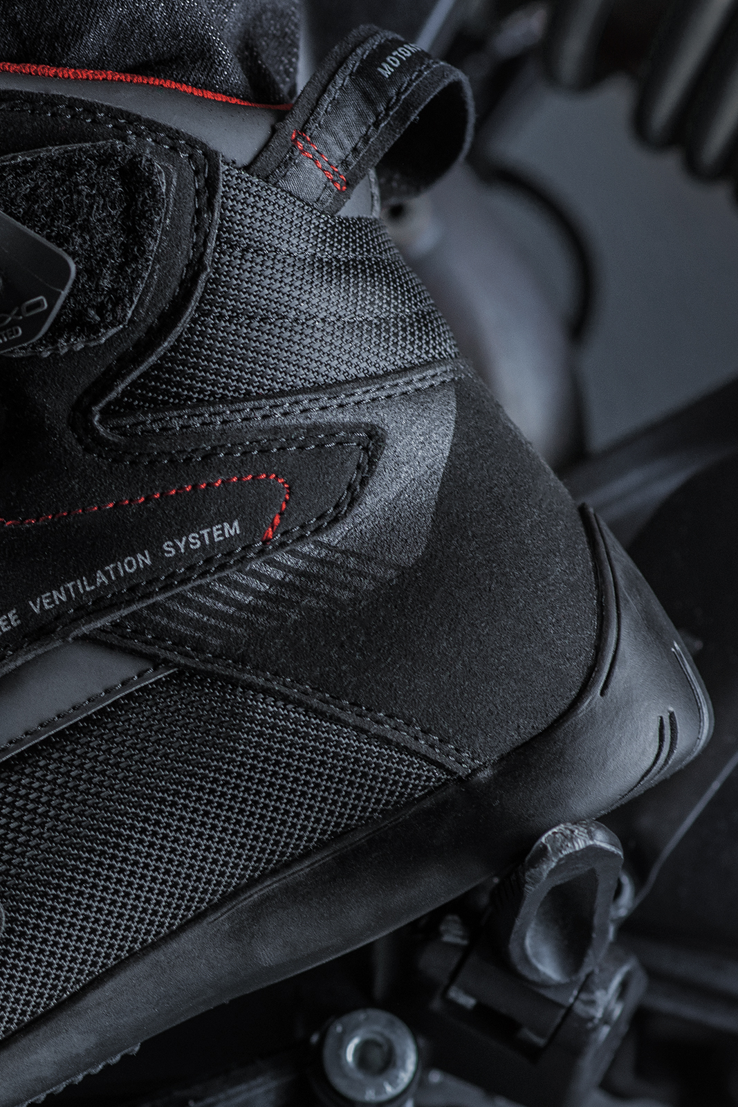 Buty męskie Shima Exo Vented czarny/czerwony