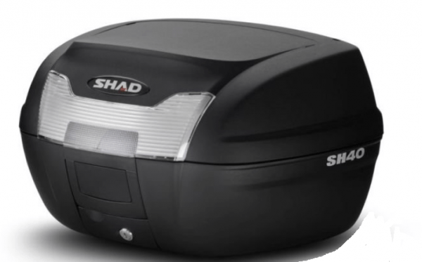 Kufer centralny SHAD SH40 + płyta montażowa