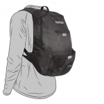 Plecak Oxford X HANDY kolor czarny pojemność 15L