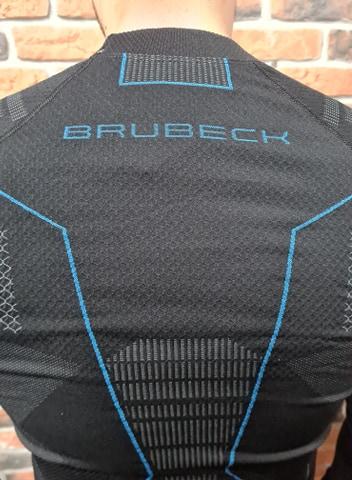 Bluza termoaktywna męska Brubeck THERMO czarny/niebieski