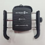 Uchwyt motocyklowy na telefon Interphone CRAB USB