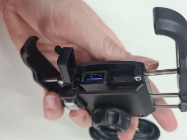 Uchwyt motocyklowy na telefon Interphone CRAB USB