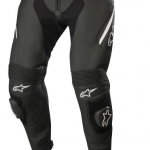 Spodnie skórzane sportowe Alpinestars MISSILE V2 black/white