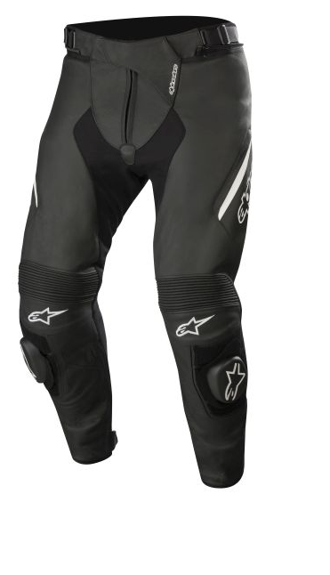 Spodnie skórzane sportowe Alpinestars MISSILE V2 black/white