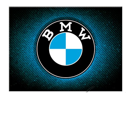 Magnes BMW logo Blue Shine