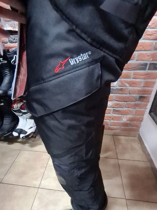 Spodnie tekstylne męskie Alpinestars ANDES v3 turystyczne czarne