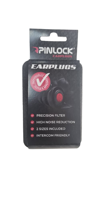 Zatyczki do uszu Pinlock z filtrem 4 sztuki (2 komplety)