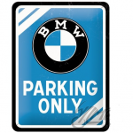 Tablica plakat 15x20 BMW Parking Only