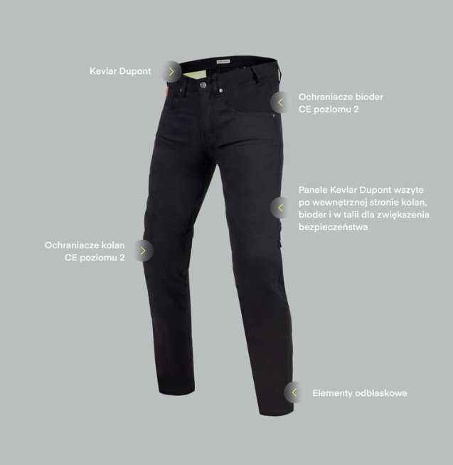 Spodnie jeans Rebelhorn CLASSIC III slim fit washed blue