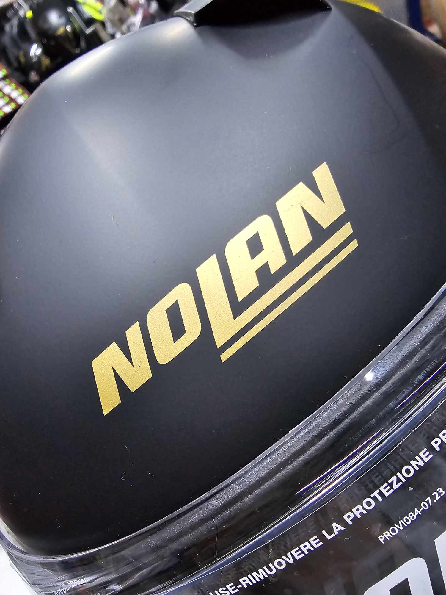 Kask integralny NOLAN N60-6 golden edition + złota szyba