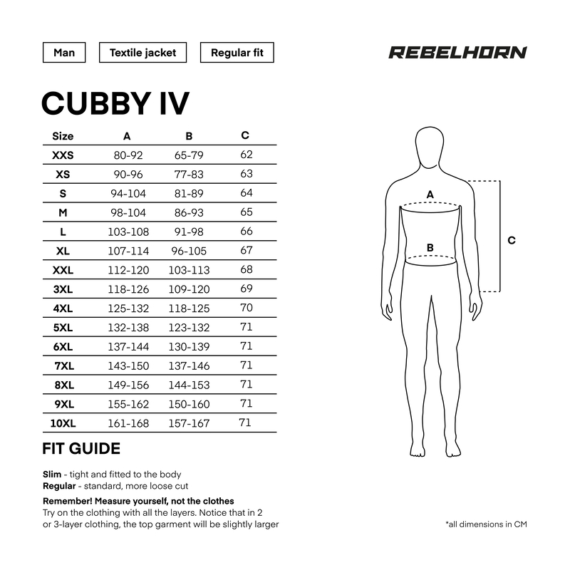 Kurtka tekstylna męska Rebelhorn Cubby IV czarna