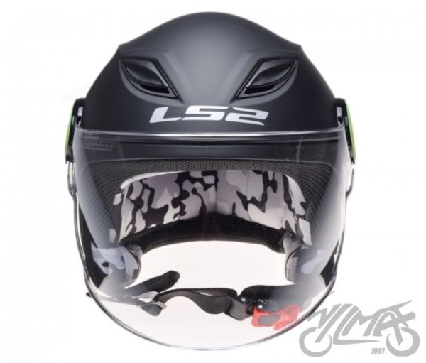 Kask dziecięcy LS2 OF602 junior black matt