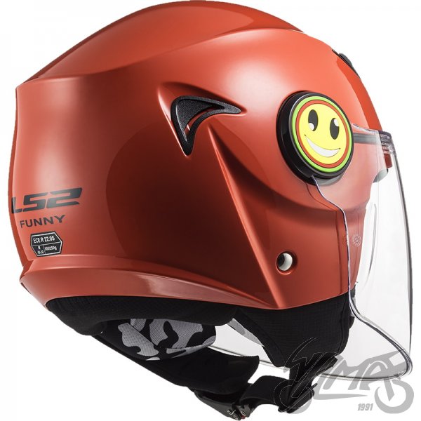 Kask dziecięcy LS2 OF602 funny junior red