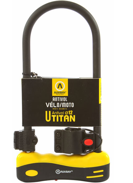 AUVRAY zapięcie U-LOCK TITAN 320 z uchwytem - 165x 320mm UTT320AUV