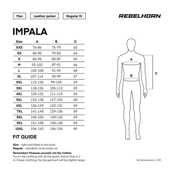 Kurtka skórzana męska Rebelhorn IMPALA vintage bown