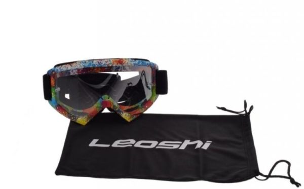 GOGLE ENDURO MX LEOSHI MULTICOLOR NEW