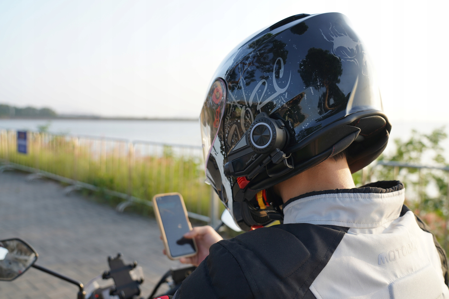 FreedConn R3 Interkom motocyklowy Bluetooth z kamerą