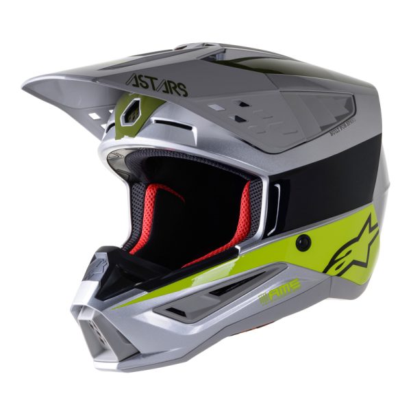 Kask off-road ALPINESTARS S-M5 bond silver