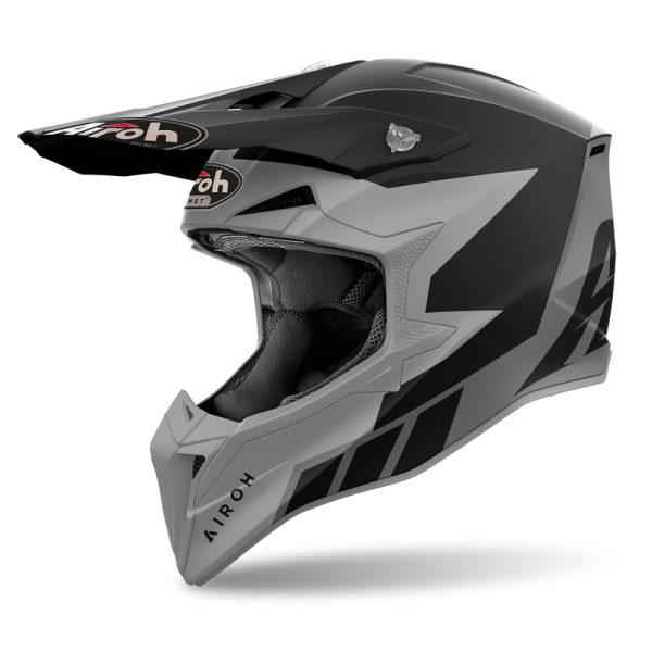 Kask off-road AIROH WRAAAP reloaded ANTHRACITE MATT