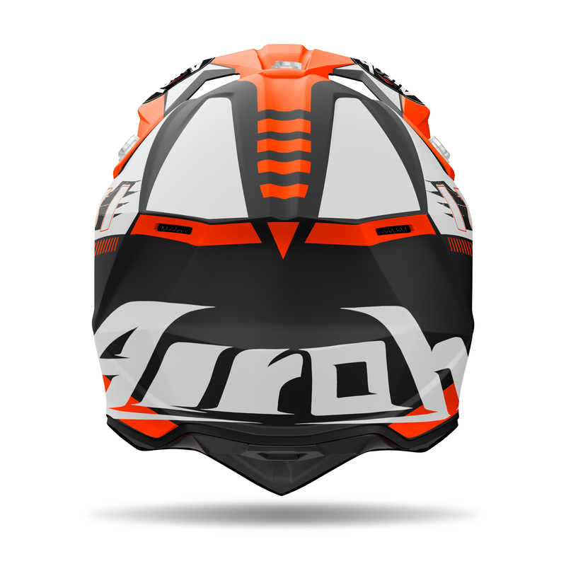 Kask off-road AIROH WRAAAP feel orange