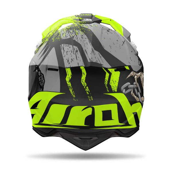 Kask off-road AIROH WRAAAP darkness matt