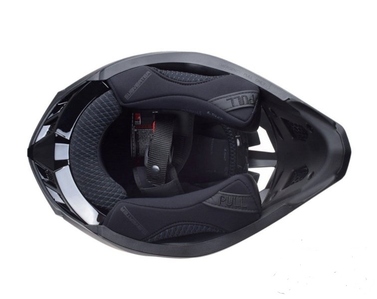 Kask motocyklowy enduro KASK LS2 MX708 FAST II SOLID MATT BLACK