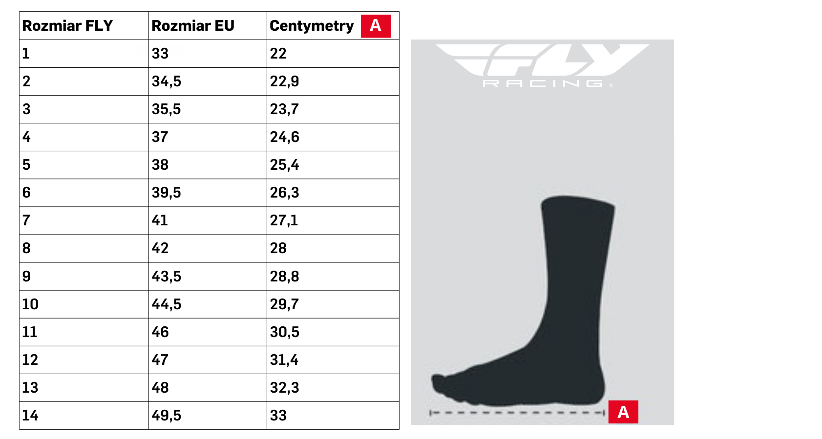 FLY Buty Cross/Enduro MAVERIK RACING kolor czarny/biały