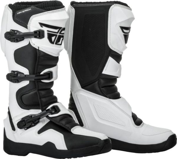 FLY Buty Cross/Enduro MAVERIK RACING kolor czarny/biały