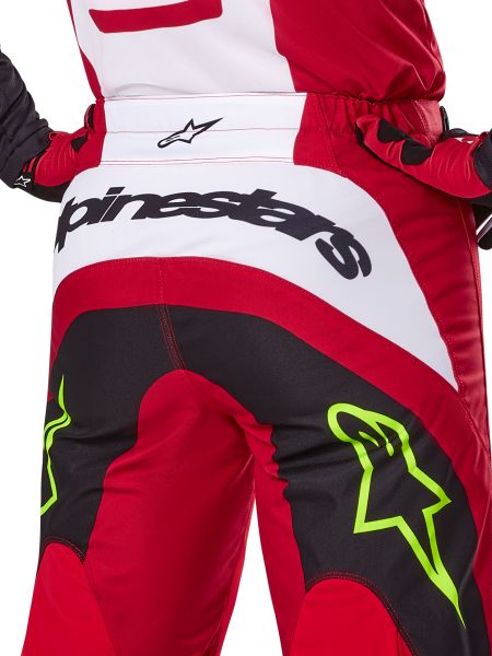 Spodnie Off road ALPINESTARS MX FLUID HAUL kolor CZERWONY