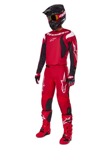 Koszulka Off road ALPINESTARS MX FLUID HAUL kolor CZERWONY