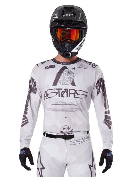 Koszulka off-road ALPINESTARS MX FLUID HAUL kolor SZARY