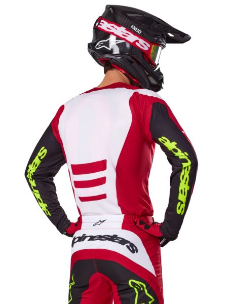 Koszulka Off road ALPINESTARS MX FLUID HAUL kolor CZERWONY