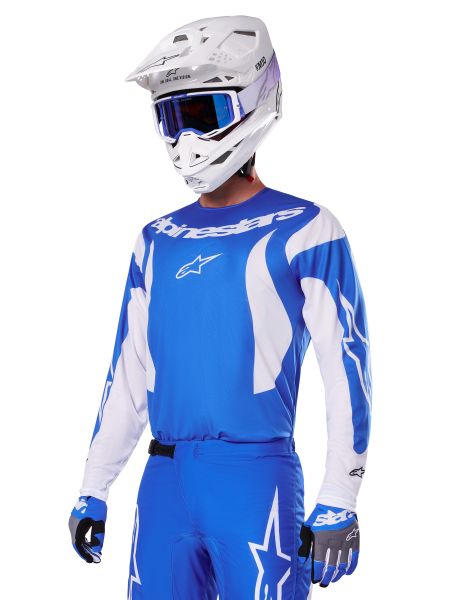 Koszulka Off road ALPINESTARS MX FLUID HAUL kolor NIEBIESKI