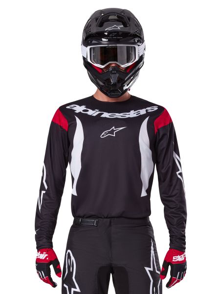 Koszulka Off road ALPINESTARS MX FLUID HAUL kolor biały/czarny