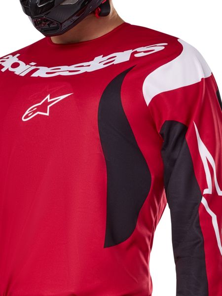 Koszulka Off road ALPINESTARS MX FLUID HAUL kolor CZERWONY