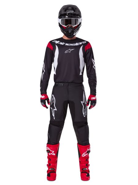 Koszulka Off road ALPINESTARS MX FLUID HAUL kolor biały/czarny