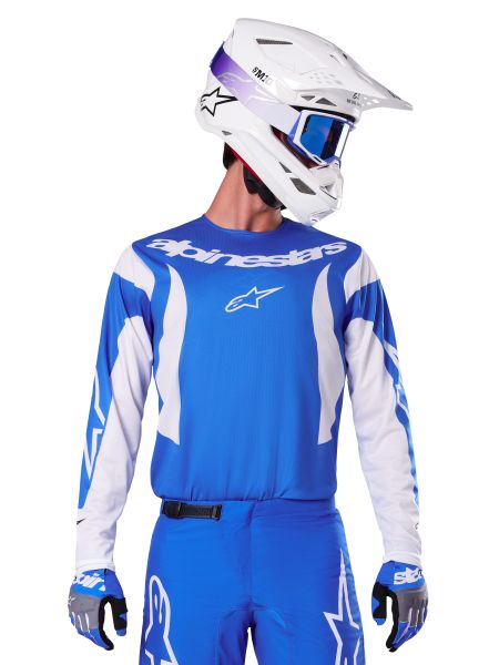 Koszulka Off road ALPINESTARS MX FLUID HAUL kolor NIEBIESKI