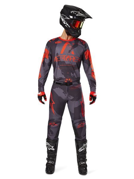 Koszulka Off road ALPINESTARS MX FLUID HAUL kolor CZERWONY