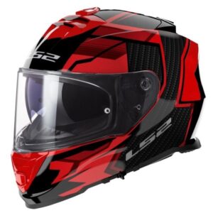 Kask integralny LS2 FF800 STORM II TRACKER BLACK RED