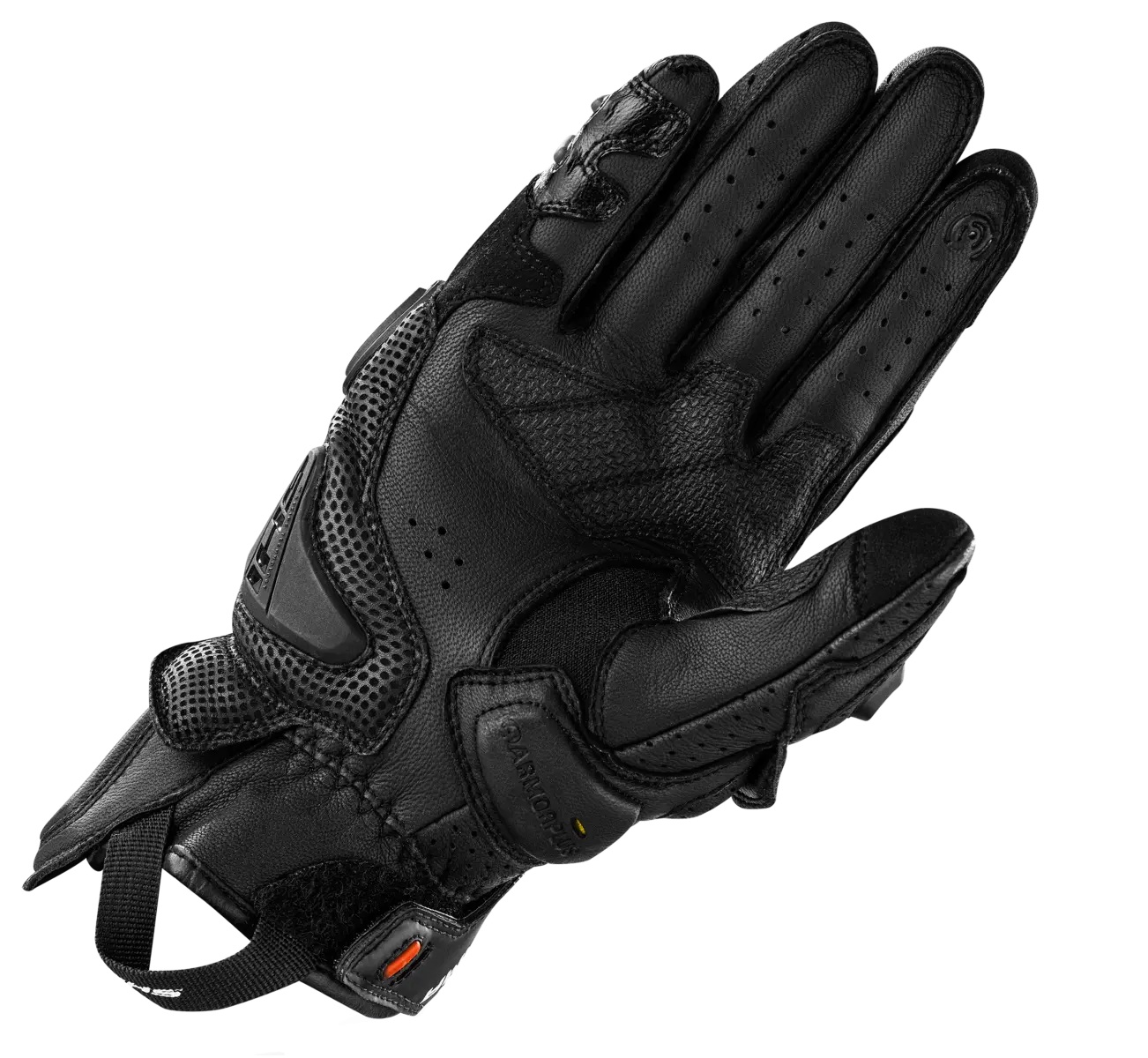 Rękawice motocyklowe męskie krótkie SHIMA XRS3 BLACK/YELLOW FLUO
