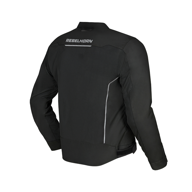 KURTKA TEKSTYLNA REBELHHORN WAVE BLACK