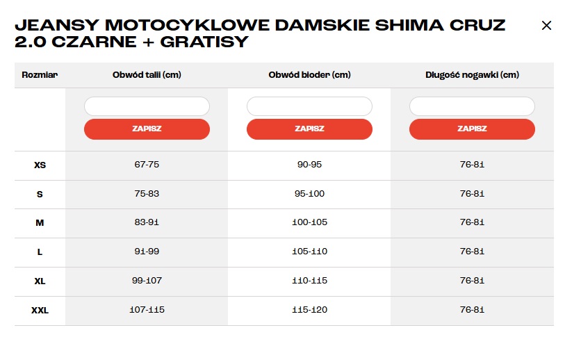 Legginsy motocyklowe SHIMA CRUZ 2.0 black