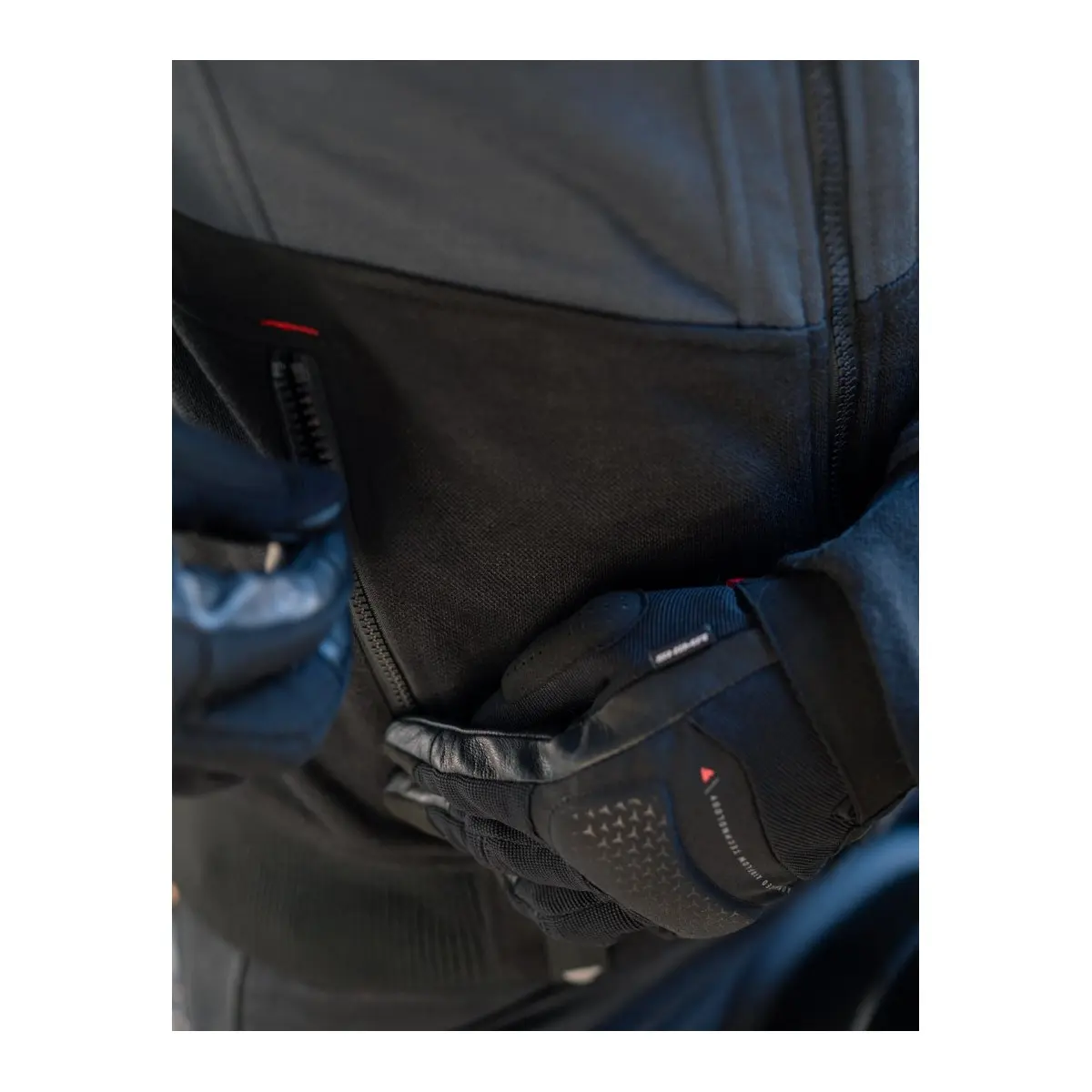 Bluza motocyklowa z ochraniaczami SHIMA DAYBREAKER grey/black