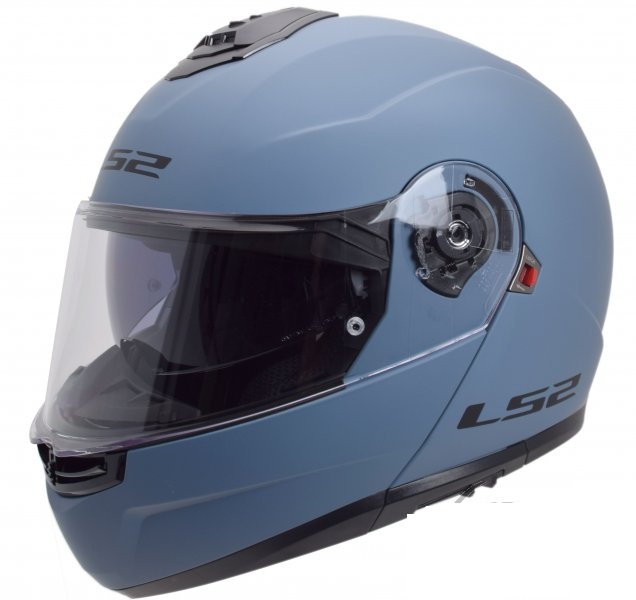 Kask szczękowy LS2 STROBE II misty blue