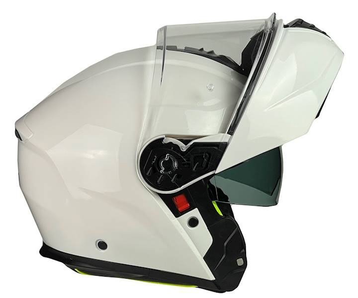 Kask szczękowy NAXA F07 biały połysk