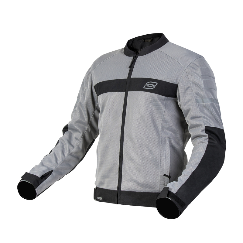 Kurtka tekstylna letnia OZONE DART black/silver