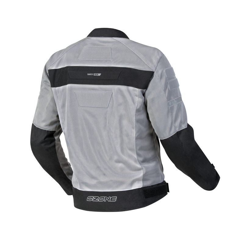 Kurtka tekstylna letnia OZONE DART black/silver