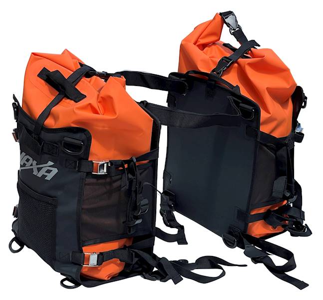 TORBA MOTOCYKLOWA NAXA TB4 KABURA SAKWY BOCZNE |4 PASY MOCUJĄCE|2x30 LITRÓW
