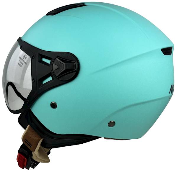 Kask otwarty NAXA S33 nibieski mat krótka szyba